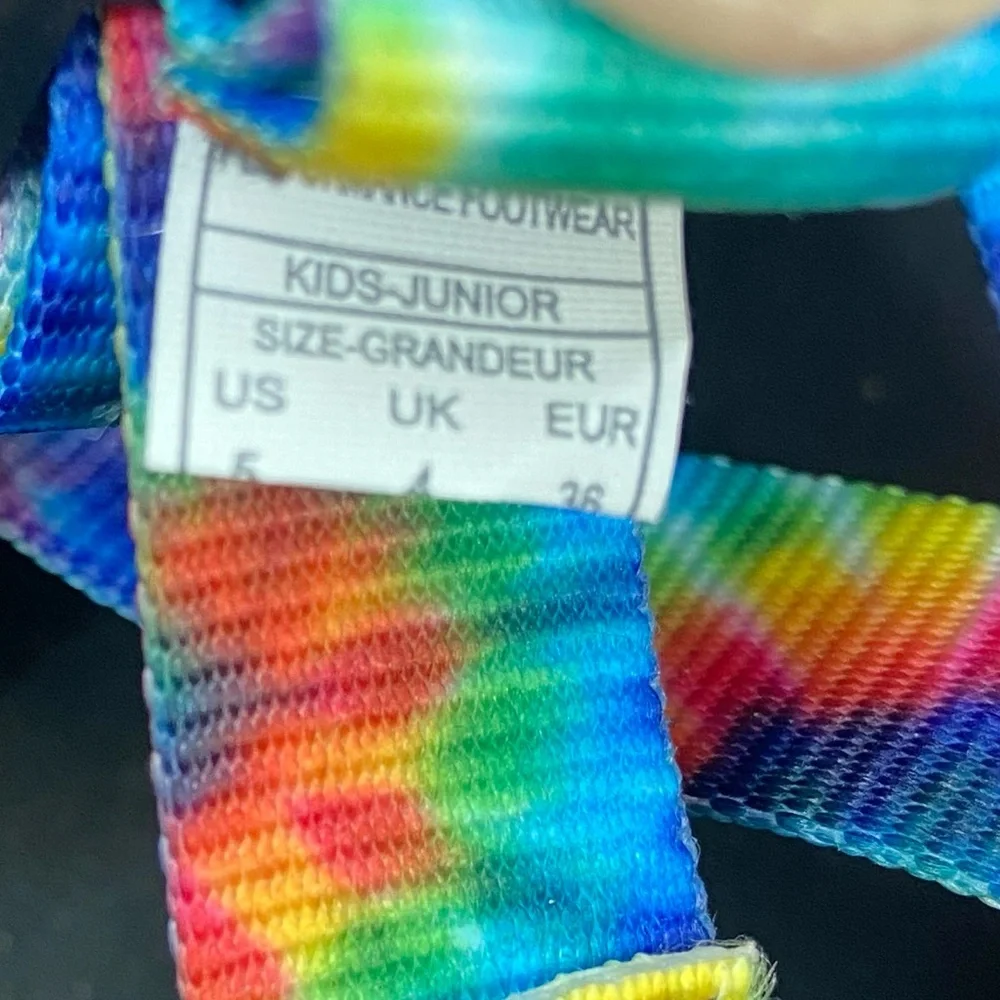 Chaco Chillos Slides for Kids NEW Dark Tie Dye Size 5